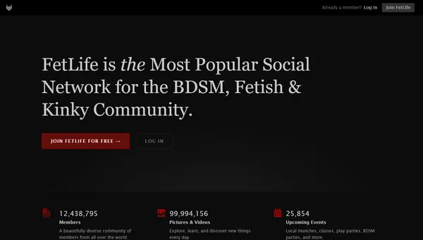 FetLife: World's Largest BDSM, Kink, and Fetish Community