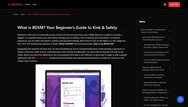 What is BDSM? Your Beginner's Guide to Kink & Safety