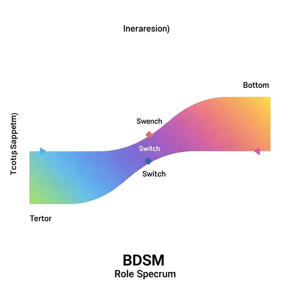 BDSM 角色偏好频谱可视化
