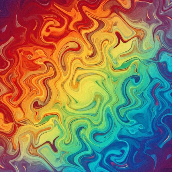 Colorful abstract spectrum representing sexual diversity