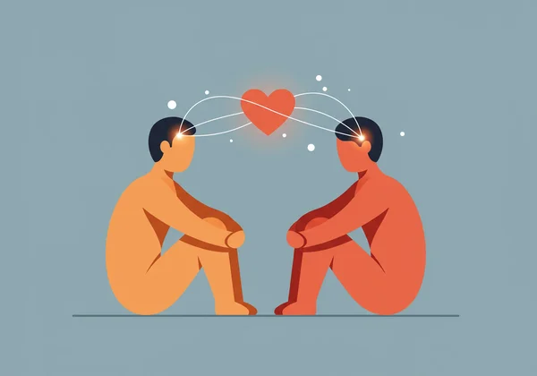 Two people engaging in open, honest communication.