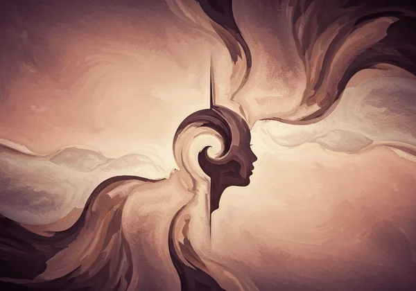 Abstract image representing a journey of self-discovery