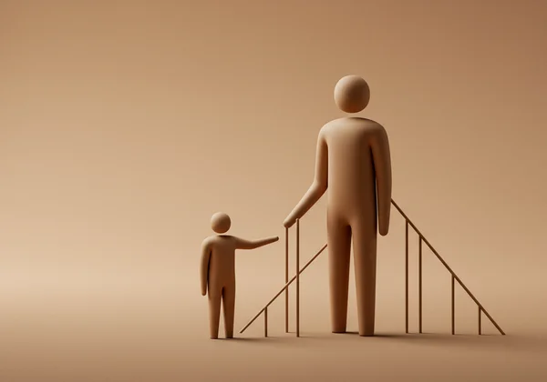 Symbolic image of responsible leadership in BDSM dynamics.